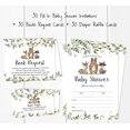 thumbnail image 3 of Inkdotpot Set Of 30Jungle Animals Baby Shower Invitations-Diaper Raffle Tickets And Baby Shower Book Request Cards Gender Neutral Invites Its A Boy Its A Girl, 3 of 8