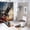 style-1, variant on Soaring Eagle in The Sky 4Pcs Shower Curtain Set Shower Curtain Set with Carpet Bath Mat