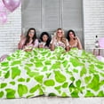 thumbnail image 4 of Green Throw Blankets Fleece Soft Blankets & Throws Super Soft Plush Blanket Twin Size, 4 of 5