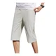 thumbnail image 1 of Pantalones Cortos Elásticos Para Hombre, Casual, 3/4, Cintur, 1 of 5