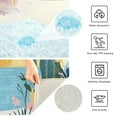 thumbnail image 3 of Yayeee Bath Rug for Bathroom Floor Non Slip Rectangle Fluffy Soft Absorbent Mat, 16"x24", Boho Style Sun, 3 of 7