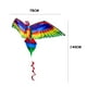 thumbnail image 3 of Jugando Cometas De Papel Cometa de loro volador de color arcoíris con asa de cuerda para diversión familiar en juguetes al aire libre, 3 of 4