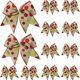 thumbnail image 4 of Christmas Dotted Bowknot Decorations Delicate Christmas Decorative Bowknots with Dots for Indoor Outdoors Decoration, 4 of 5