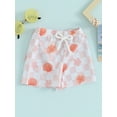 thumbnail image 3 of Bagilaanoe Toddler Baby Boys Swim Trunks Print Elastic Waist Shorts 6M 12M 18M 24M 3T 4T Kids Beach Shorts Swimwear Bathing Suit, 3 of 8