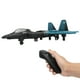 thumbnail image 4 of Avión de control remoto para niños de 2,4 GHz con vuelo estable, hélice y 2 baterías, planeador de juguete RC con LED azul, 4 of 8
