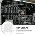 thumbnail image 4 of RENACLIPY 50 Pcs Dishwasher Prong Rack Tips Plastic White for Dust Prevention, 4 of 6