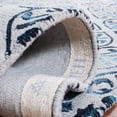 thumbnail image 5 of Safavieh Dip Dye Dedan Damask Wool Area Rug, Gray/Charcoal, 7' x 7' Square, 5 of 10