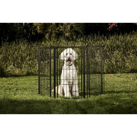 Carlson 36 Inch Tall Outdoor Chew Proof Super Wide Steel Pet Pen