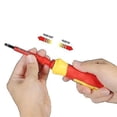 thumbnail image 2 of Juego De Destornilladores Aislados Chanable 7 En 1 1000v Con Y Puntas Ranuradas Electrici, 2 of 5