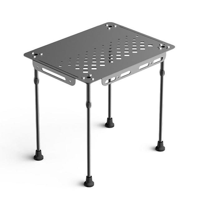 Portable Camping Aluminum Alloy Table Folding Hollow Splicable Adjustable Outdoor