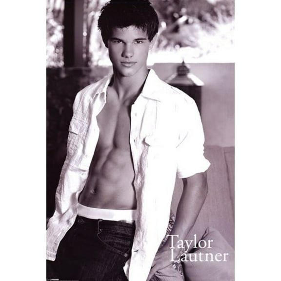 Taylor Lautner - B&W Poster (24 x 36)