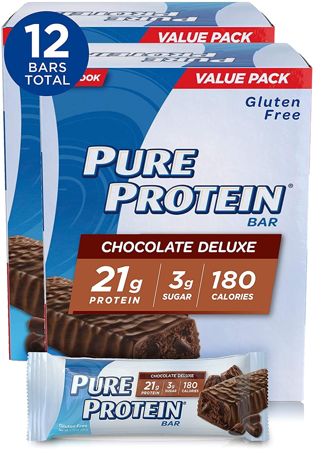 Pure Protein Bars, High Protein, Nutritious Snacks to Support Energy