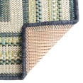 thumbnail image 7 of Unique Loom Baja Outdoor Collection Area Rug - Ensenada (2' x 7' 10" Runner Blue/Navy Blue), 7 of 7