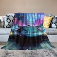 thumbnail image 2 of Orinice Panfuturism Warm Lightweight Blanket Soft Fleece Blankets All Seasons Decor Gift Blanket 40x50in, 2 of 6