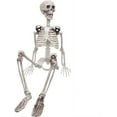thumbnail image 1 of Esqueleto de Halloween Zhivalor Cuerpo completo Modelo de esqueleto con articulaciones móviles 90 cm, 1 of 5