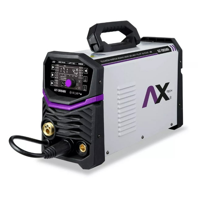 Soldadora Inversor Mig/mag Electrodo Y Tig Lift AXTECH AXT-EM204BV Color Gris