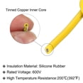 thumbnail image 4 of Silicone Wire 18AWG 18 Gauge Flexible Tinned Copper Standard High-Temperature Hookup Wire Yellow 15m/49.2ft, 4 of 6