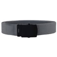 thumbnail image 2 of Light Gray Adjustable Canvas Military Web Belt With Metal Buckle 32 to 72, 2 of 3