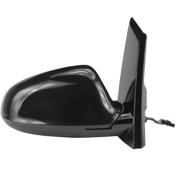 62777G - Fit System Passenger Side Mirror for 12-17 Buick Verano, black w/ PTM cover, w/ out blind spot detection, foldaway, Heated Power