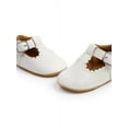 thumbnail image 4 of Baby Boy Girl Shoes Non Slip Soft Sole PU Leather Infant Toddler Mary Jane Flats First Walker Crib Dress Oxford Shoes, 4 of 7