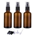 thumbnail image 1 of Botellas de aerosol Hmaimas de vidrio ámbar de 60 ml para aceites esenciales, 3 unidades, 1 of 9