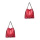 thumbnail image 2 of Bolso de hombro Qarigey de alta capacidad y moda para mujer rojo 2Conjunto, 2 of 6
