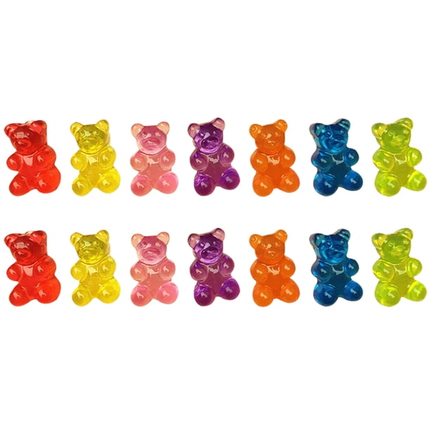 7 pares de pendientes de oso con forma de oreja, bonitos adornos para mujeres y adolescentes.