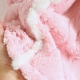 thumbnail image 4 of Gifts for Women Cotton Robes for Women Fleece Women's Nightgowns & Sleepshirts Oversize Cute Women's Sleepwear House Womens Robe Pink, 4 of 6