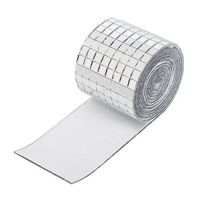 Handmade Crafts Decoration,3PCS Mirror Mosaic Tiles Mirror Mosaic Tiles Silver Mirror Tiles Sticker Highly Recommended