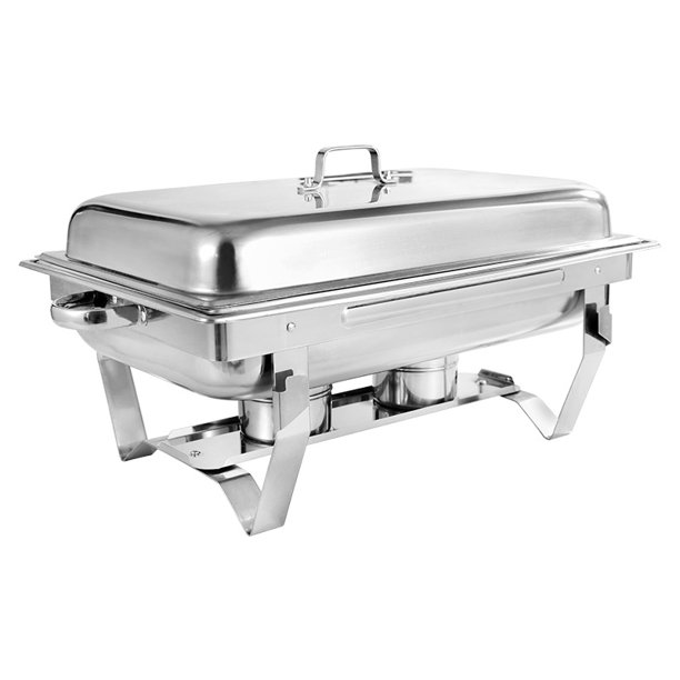 1/2/4PCS 10 Quart Stainless Steel Chafer Full Size Chafer Chafing Dish