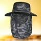 thumbnail image 3 of Sombrero anti-UV de poliéster Sombrero de pescador unisex plegable ajustable para deportes al aire libre, 3 of 8
