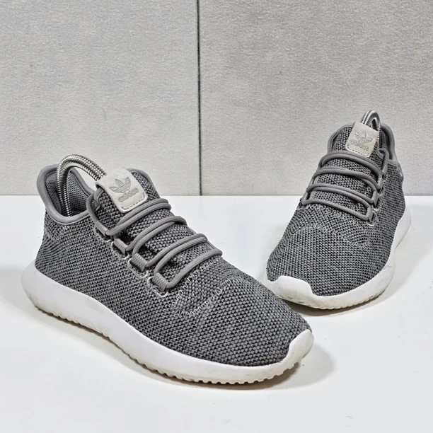 Ad-id-as Tubular Shadow Knit Shoes Men's 6.5 Running Jogging Gray