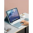 thumbnail image 7 of XIHAMA Keyboard Case Mouse for Galaxy Tab A8 10.5 inch Tablet Model SM-X200/X205/X207, Detachable Cute Color Keyboard Case with S Pen Holder, 7 of 7