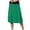 Army Green, variant on Skirts for Women Skirt Women's Solid Lightweight Flare Midi Skirt with Elastic Waistfront Closure Easy Wear Flowy A-Line for Everyday Comfort and Versatility L