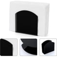 thumbnail image 3 of porta servilletas, dispensador de toallas de papel acrílico en forma de U, porta servilletas moderno para decoración de mesa de comedor, encimera de cocina y sala de estar (negro), 3 of 4