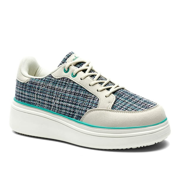 Womens Plantar Fasciitis Shoes with Arch Support,Orthopedic Sneakers with Platform