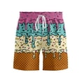 thumbnail image 2 of WILLBEST Bañador de Playa para Hombre, Cómodo, Holgado, Informal, de Verano, con Estampado Elegante para Actividades Al Aire Libre., 2 of 3