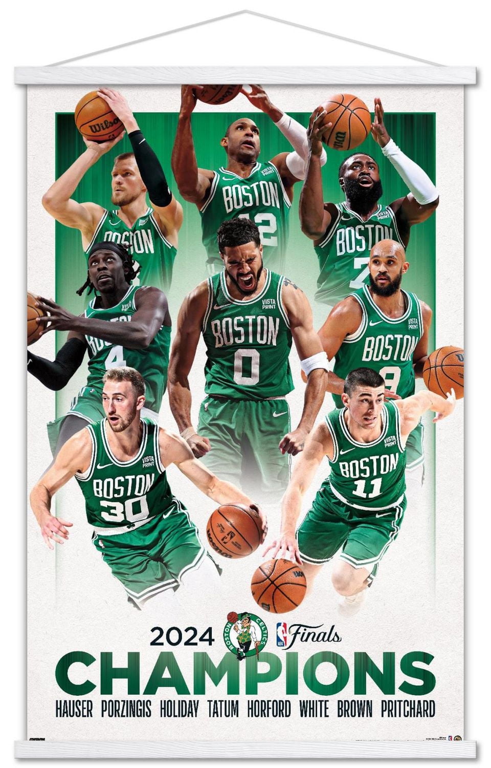 NBA Boston Celtics - 2024 NBA Finals Champions Wall Poster