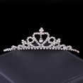thumbnail image 5 of EIMELI  Big Clearance! 1/2/3 Pack Creative Tiara Wedding Princess Prom Girls Kids Crystal Rhinestone Party Crown Headband, 5 of 5