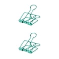 thumbnail image 3 of stanreset 1/2/3 20 Pieces Metal Paper Clip Anti-rust Unfading Solid Color Replacement Home Office File Examination Papers Clips Green 25mm 2PCS, 3 of 6