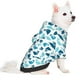 thumbnail image 2 of Fotbe Cute Shark Sudadera con Estampado para Perros Pequeños – Suéter con Capucha para Mascotas, Tela Suave de Forro Polar con Bolsillo-Small, 2 of 7