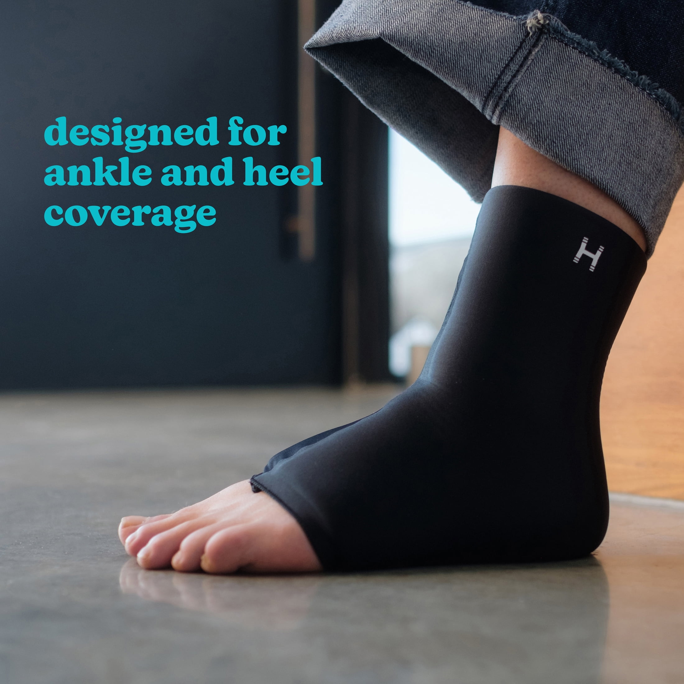 Homedics Soothing Cold Pack Gel Ankle Sleeve, 1 Count