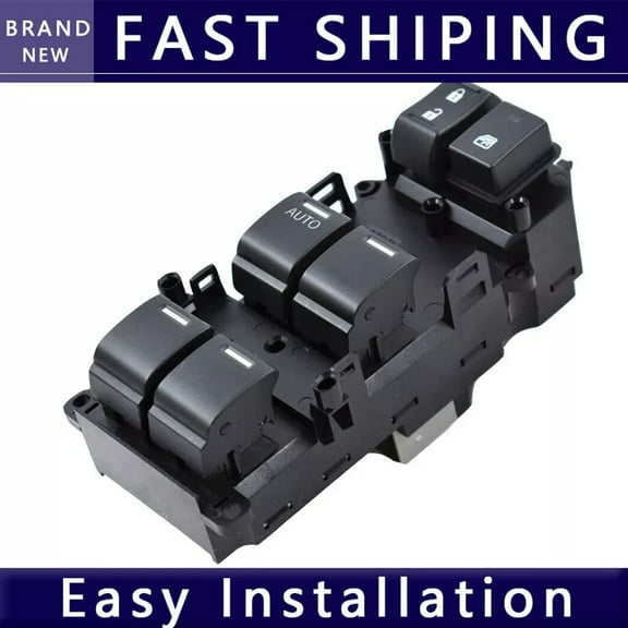 Power Window Master Control Switch Front Left Driver Side For 08-12 Honda Accord