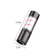 thumbnail image 3 of Ohufall Camping Gear USB Rechargeable Portable Camping Light Colorful LED Lamp With Small Flashlight For Outdoor Use, 3 of 9