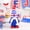 B, variant on TOUMENY Independence Day Gnome Figurine Decor for Festive Home Tabletop, 10 Inch Polyester Patriotic Garden Gnome Statue, Holiday Themed Collectible for Indoor Outdoor Display Mantel Shelf Party