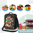 thumbnail image 4 of Cool Bowser Lunch Bags Portable Insulated Lunch Box Tote Bag Cooler Office Picnic, 4 of 9
