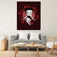thumbnail image 3 of Betty Boop Throw Blanket 50"X60", Soft Flannel Throw Blanket Suit for Home Bed, Sofa & Dorm, 3 of 6