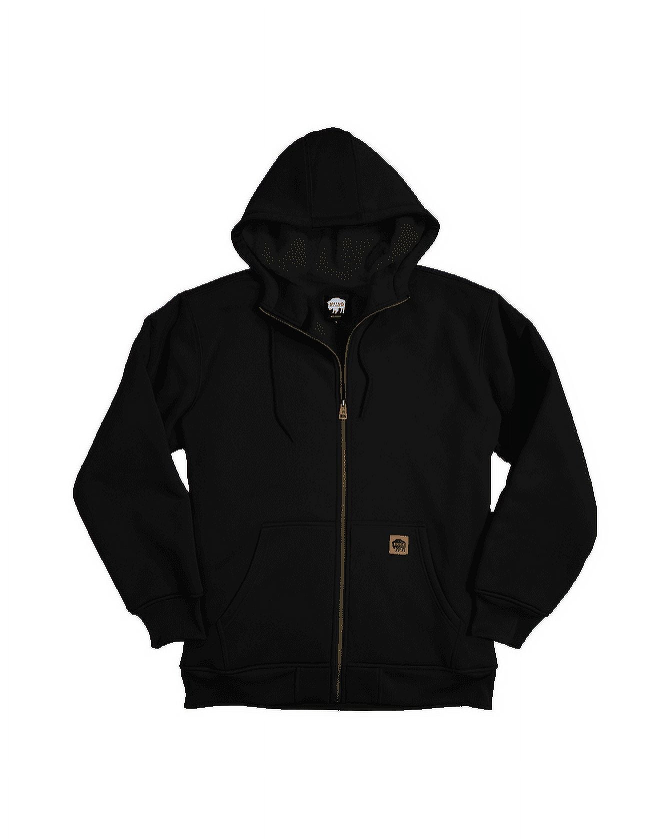 Buffalo Outdoors® Workwear Men's New Sherpa Lined Hooded Sweatshirt