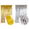 thumbnail image 4 of 6 Pcs de Rideaux Métalliques Pailletés pour Fête, Anniversaire, Mariage, Baby Shower, 4 of 10