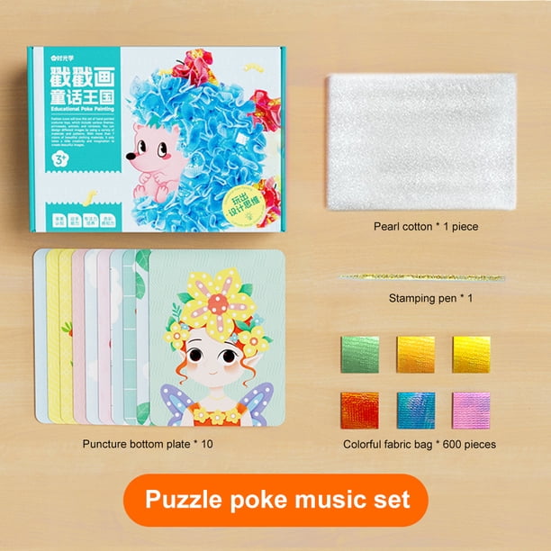 Juguetes de bricolaje Poke Art Infinite Dream Toys Dream World Theme Cartoon Changing Dress Toys para niños niñas